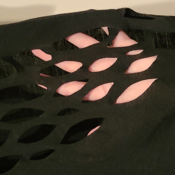 Black Shirt w/ Angel Wings (on back) - Picture 5 of 6